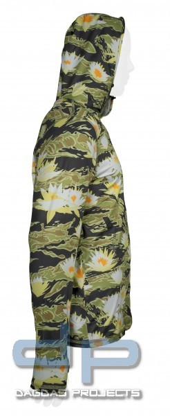 OTTE GEAR SHADE SHIRT UPF 50+ LONGSLEEVE MIT UV-SCHUTZ TIGER STRIPE VINTAGE GREEN