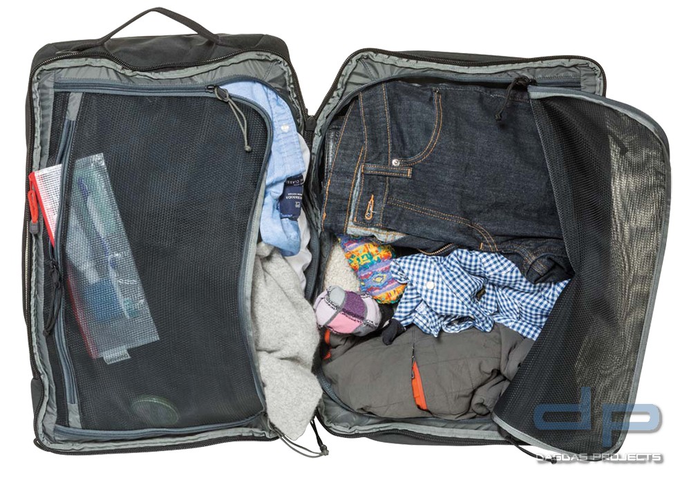 Mystery Ranch Mission Rover Reiserucksack 43 L in Coyote und Schwarz