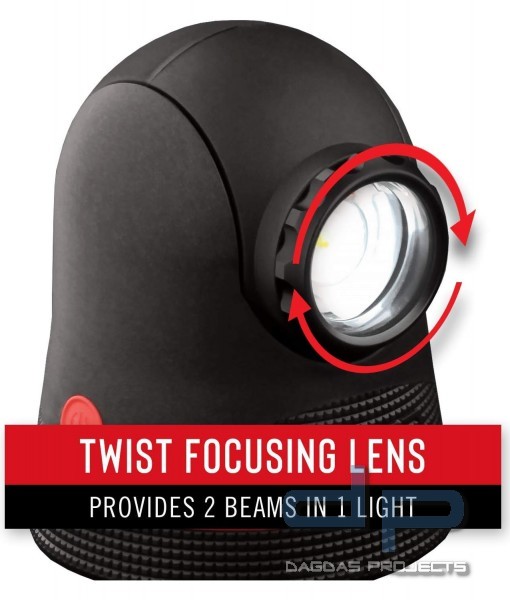 COAST Crew PM500R Lampe (700 Lumen, wiederaufladbar)