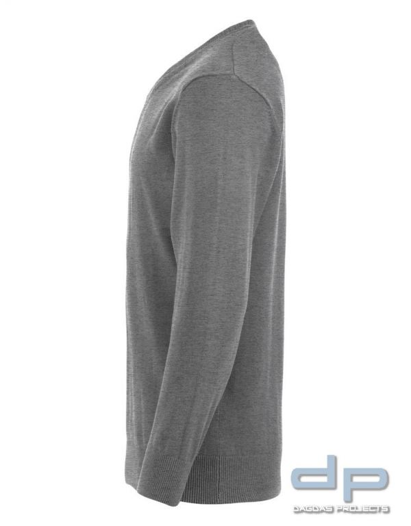 Herren Strickpullover V-Ausschnitt 100 % Baumwolle in verschiedenen Farben