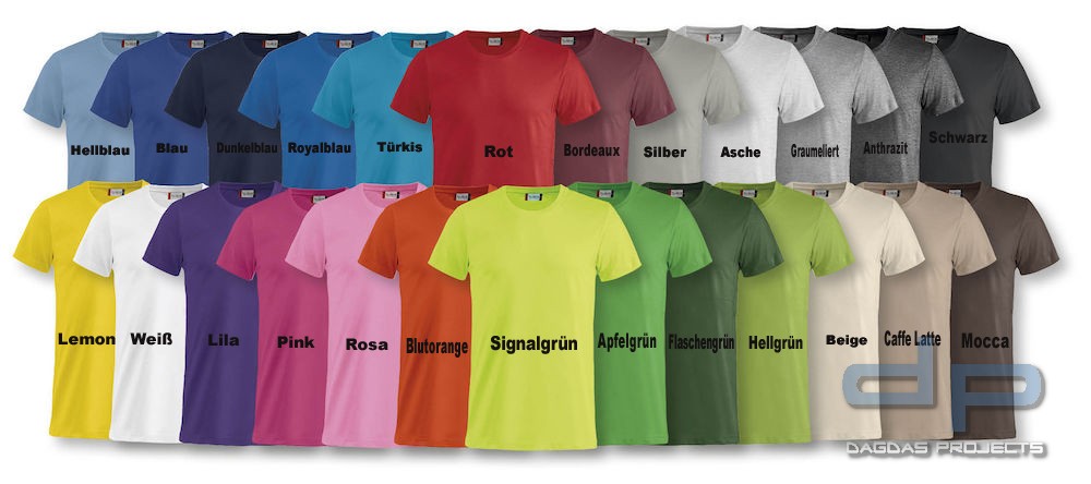Jugendfeuerwehr T-Shirt mit Aufdruck nach Wunsch in verschiedenen Farben