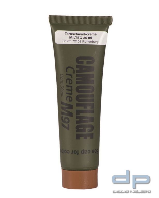 NATO TARNSCHMINKCREME 30 GR.TUBE BRAUN 10 Stück