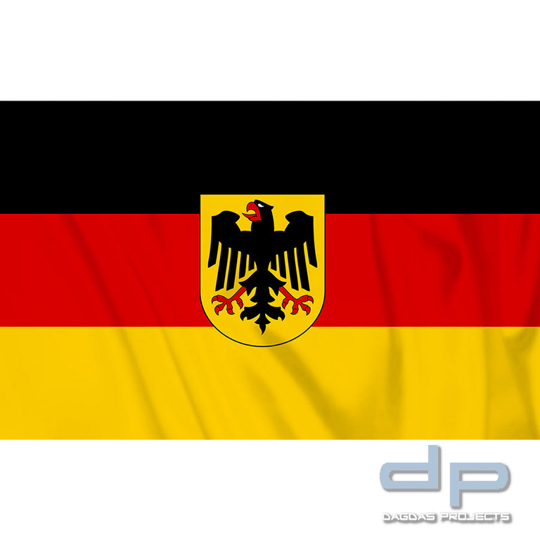 Flag Germany + eagle