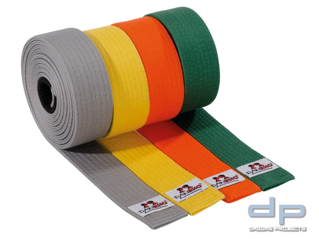 DANRHO IBJJF Kindergürtel Grün