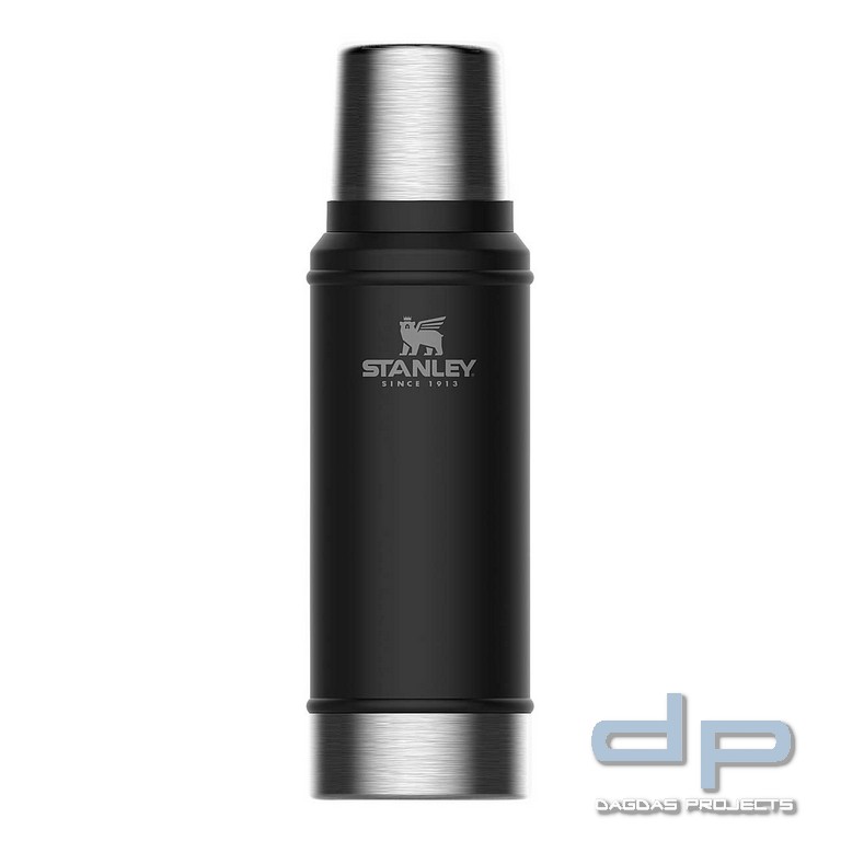 CLASSIC VAKUUM-FLASCHE 0,75 l in grün und schwarz