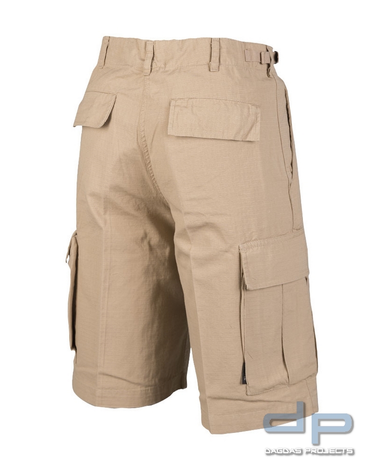 US BERMUDA R/S CO PREWASH KHAKI
