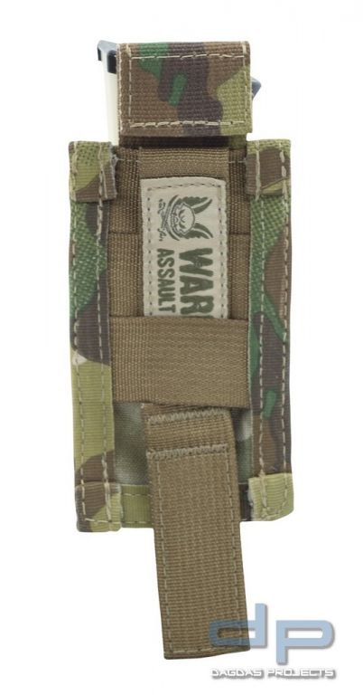 Warrior Single 9mm Pistol Pouch Multicam