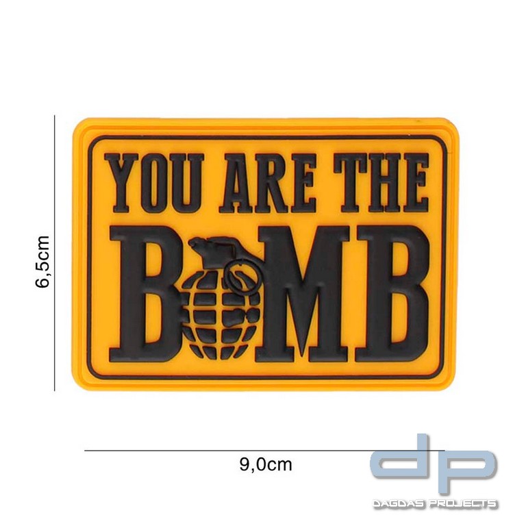 Emblem 3D PVC You are the bomb