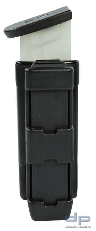 Warrior Polymer 9mm Pistol Mag Pouch Schwarz