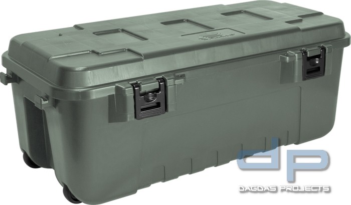 Plano Transportbox mit Rollen 102 Liter Schwarz oder Oliv