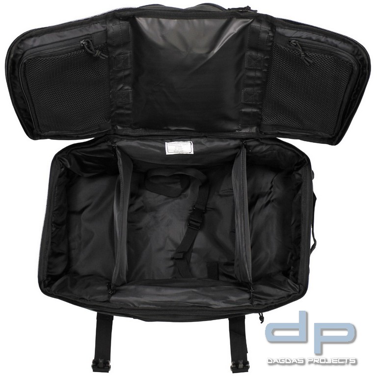 Rucksacktasche, "Travel", schwarz