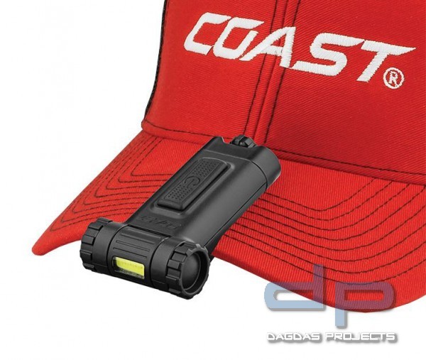 COAST HX3 Cliplight (Utility Lampe 80 Lumen, UV Licht)
