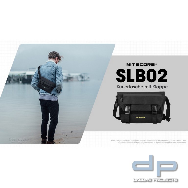 NiteCore® Umhängetasche - Sling Bag SLB02 - (2 Liter)