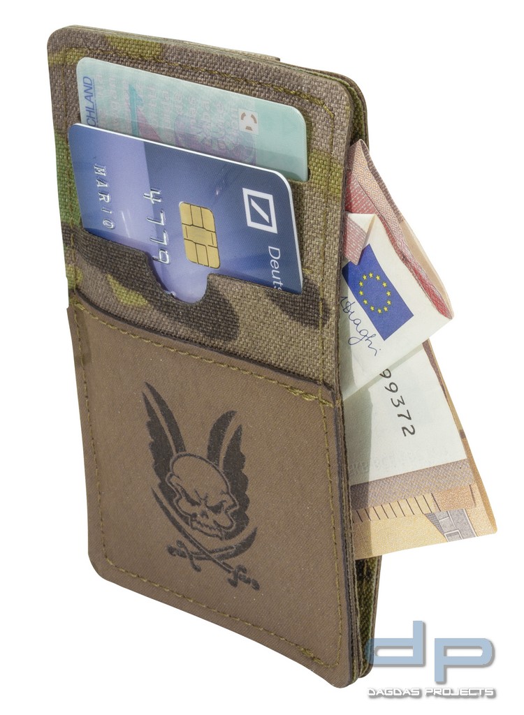 WAS LASER CUT CREDIT CARD WALLET MULTICAM