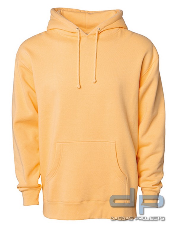 Men`s Heavyweight Hooded Pullover mit Brustdruck nach Wunsch