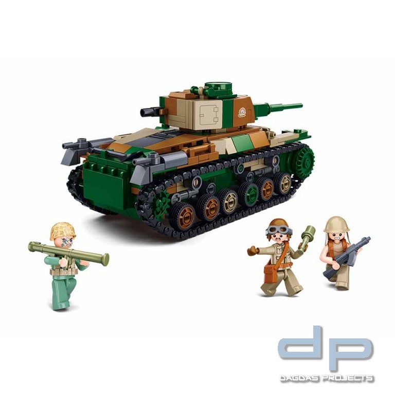 Sluban WWII Type 97 medium tank M38-1107 #16182
