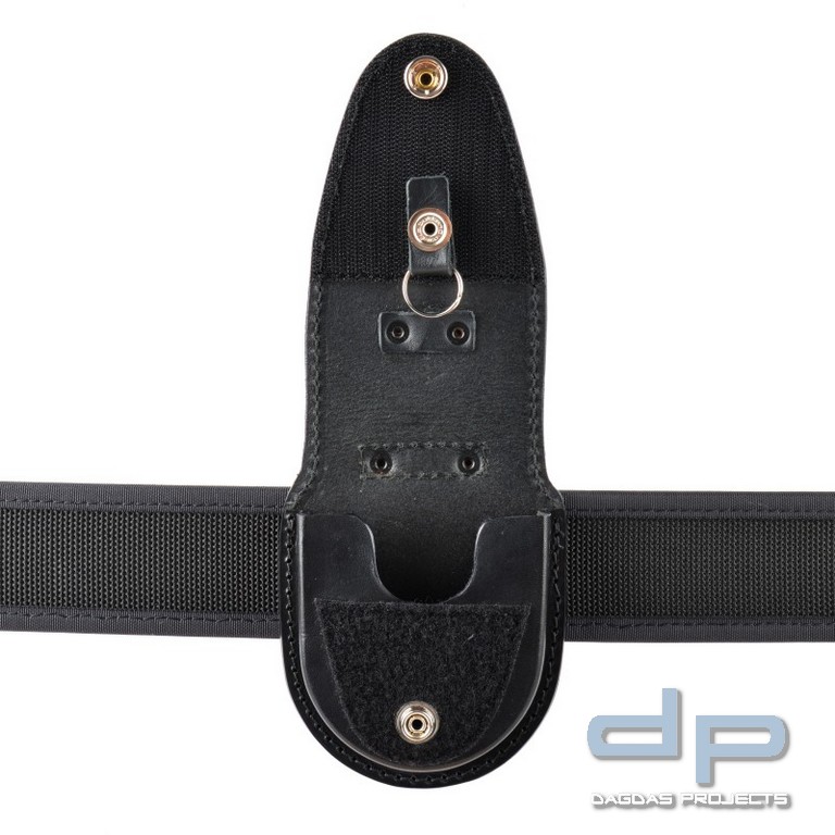 COP® 8408 Gr.XL, geschlossene Handfesseltasche, Klett-Druckknopfverschluss, Leder