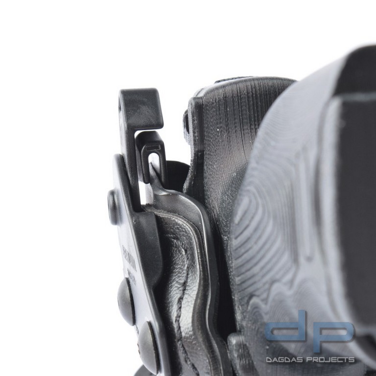SAFARILAND® 637AG ALSTM Gürtelholster mit Doppelsicherung ALS/AG, Lederoptik