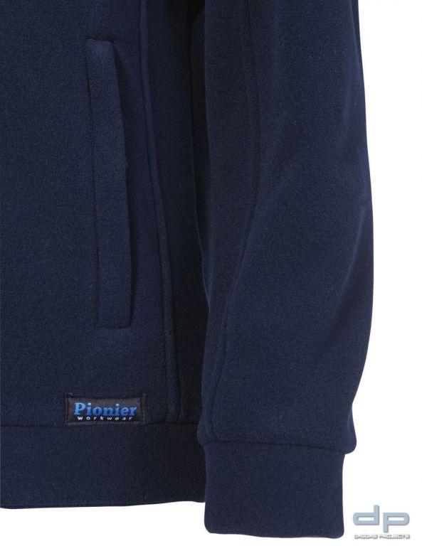 Behörden Fleecejacke Damen Winter Marineblau
