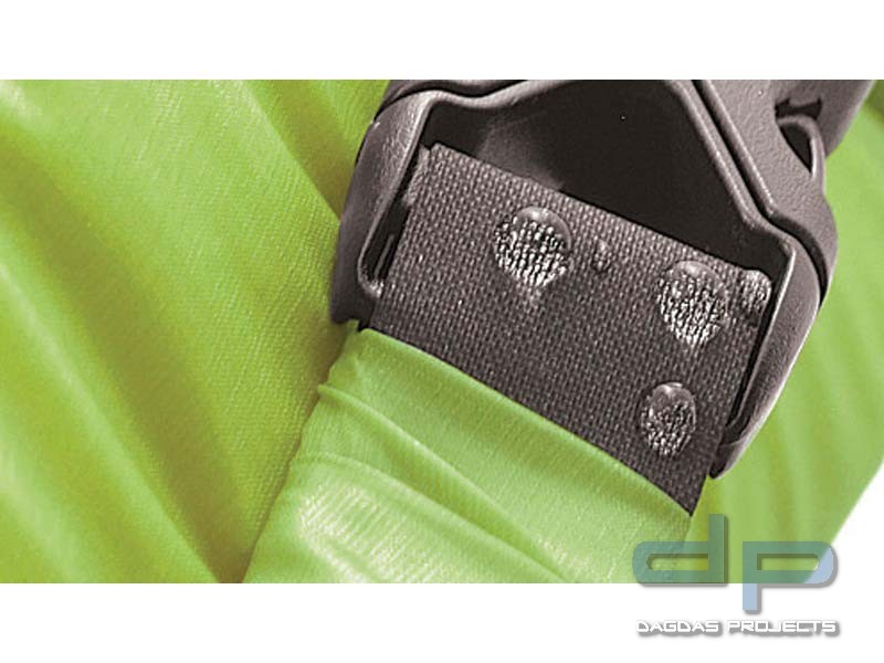 Sea to Summit Big River Drybag 3L, grün,420D Ripstop Nylon, TPU Laminat, Hypalon Schlaufen