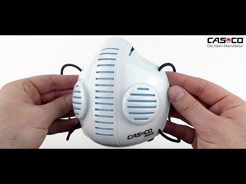 CASCO MASK 2.0 IN SCHWARZ mit Wunschaufdruck in 3 M reflex silber