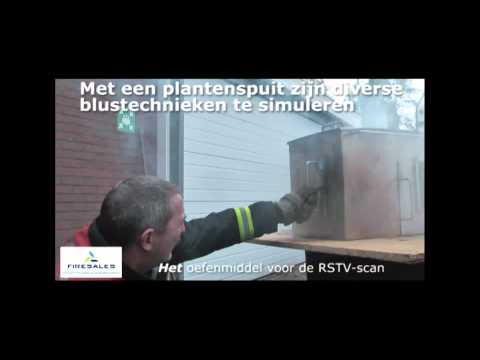 Mini-Backdraft-Trainer / Flash-Over-Box zur Simulation von Rauchgasdurchzündungen