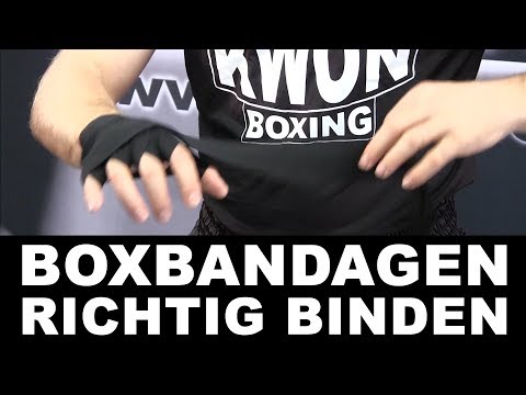 Boxbandagen elastisch 2,5 m in verschiedenen Farben